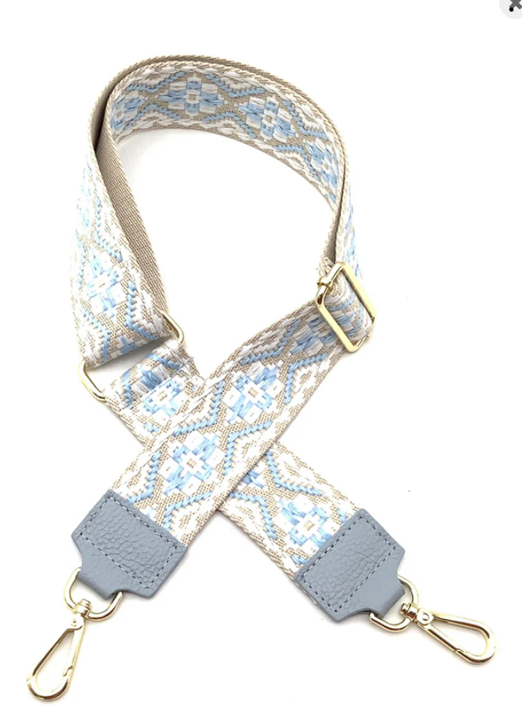 Bandoulière pour sac - Bleu