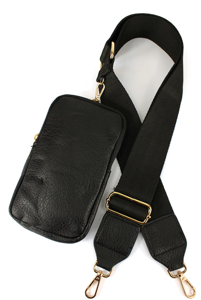 Bandoulière avec pochette