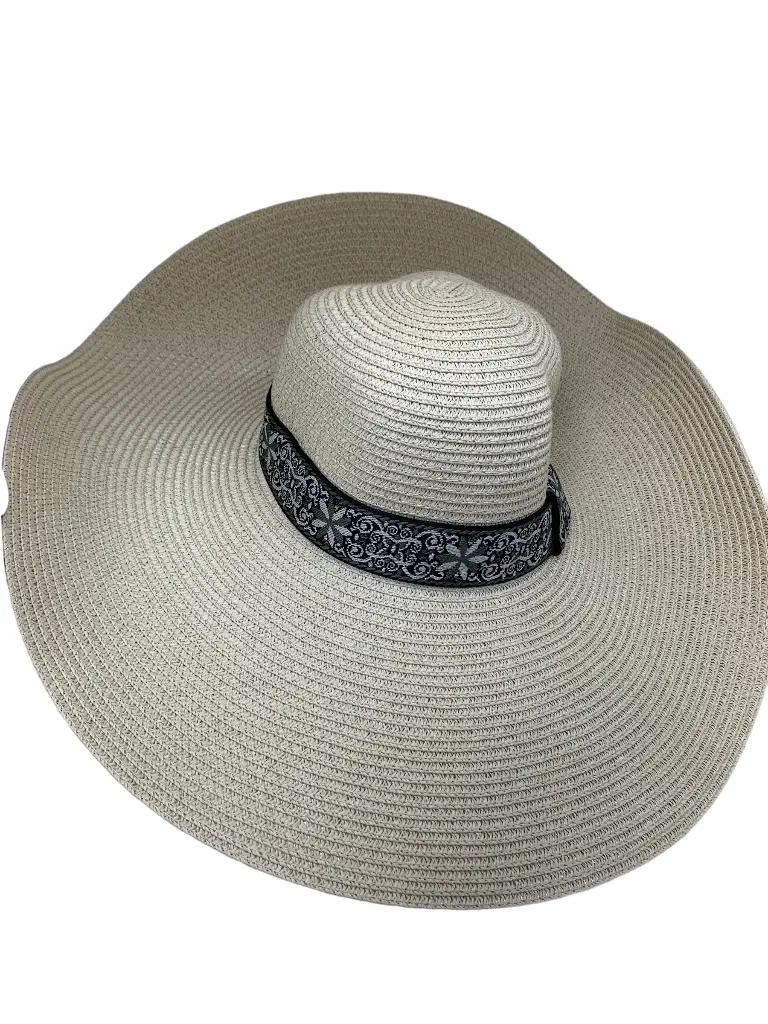 Chapeau de plage beige