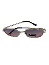 Lunettes de soleil Rosé/Doré avec forme