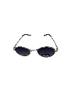 Petite lunettes de soleil ronde doré