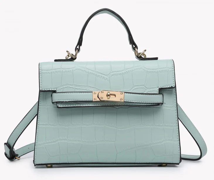 Sac à main - Bleu/Vert