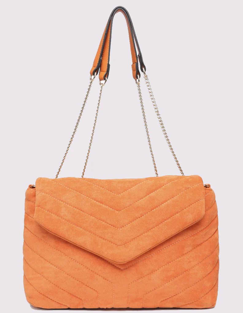 Sac Bandoulière chaîne orange