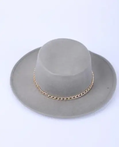 [CHA_CH_0004_GRS] Chapeau gris chaine