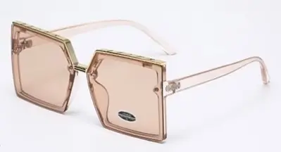 [LDS_CA_0001_ROS] Lunettes de soleil transparentes roses
