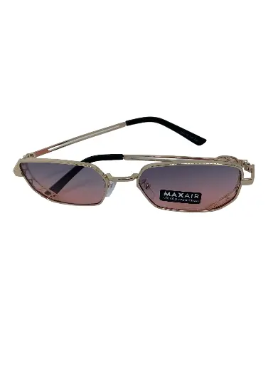 [LDS_CA_0002_ROD] Lunettes de soleil Rosé/Doré avec forme