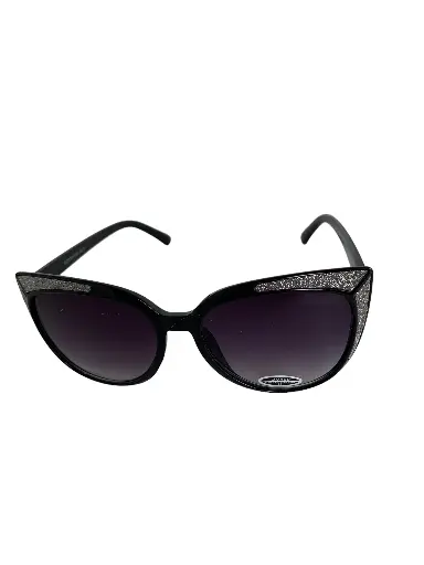 [LDS_PA_0001_BLK] Lunettes noires avec paillettes