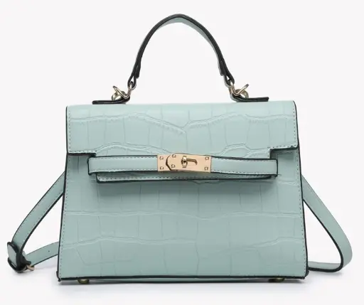 [SAC_AM_0005_BLP] Sac à main - Bleu/Vert
