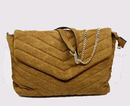 [SAC_BD_0005_CML] Sac Bandoulière chaine camel