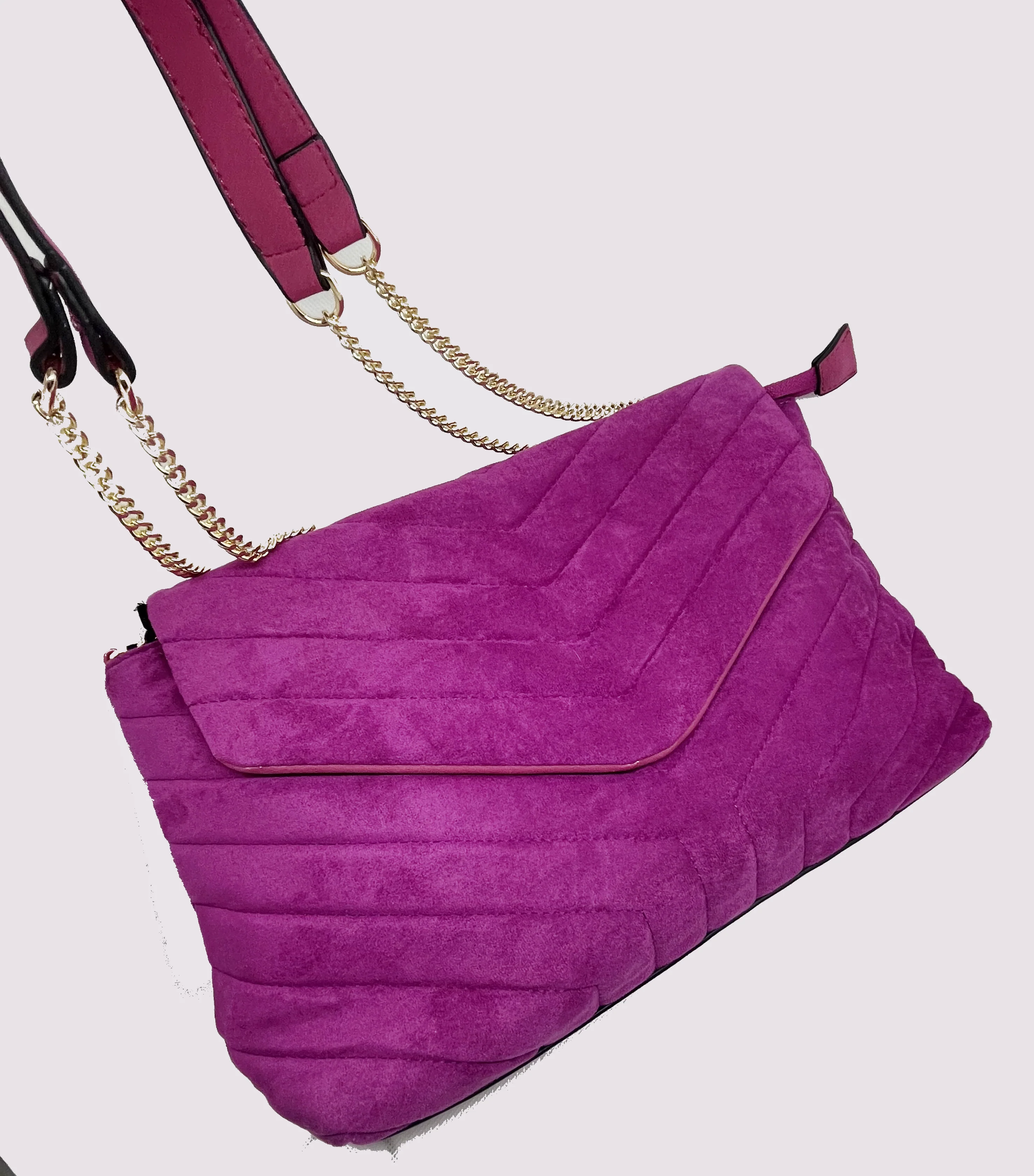 [SAC_BD_0005_RSF] Sac Bandoulière chaine rose