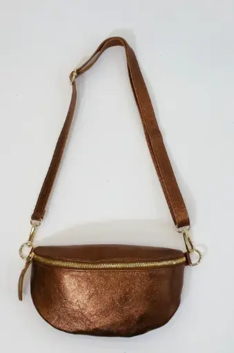 [SAC_BN_0003_CML] Sac banane irrisé - Camel
