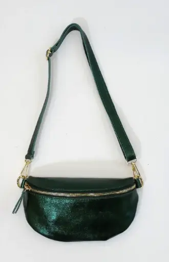 [SAC_BN_0003_VRF] Sac banane irrisé - Vert